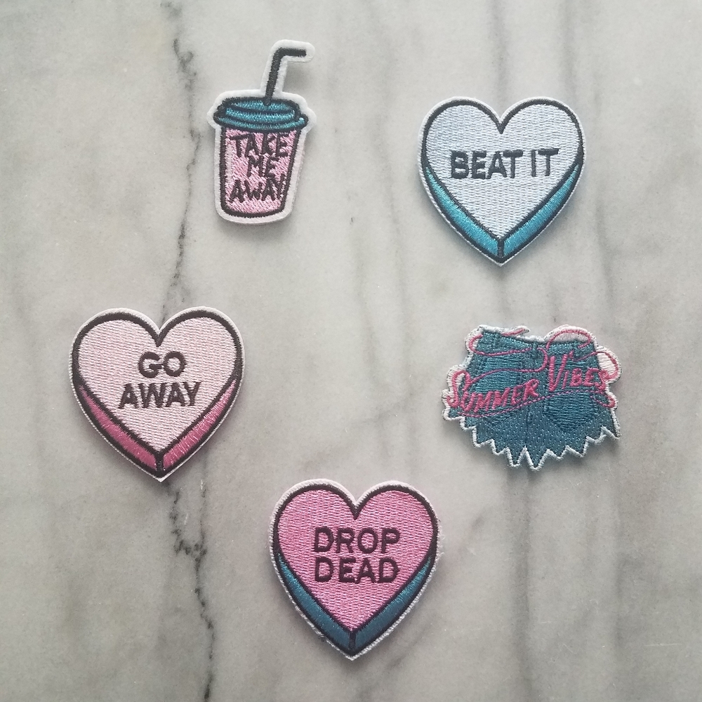 ⭐4/$10⭐ 5 patch bundle